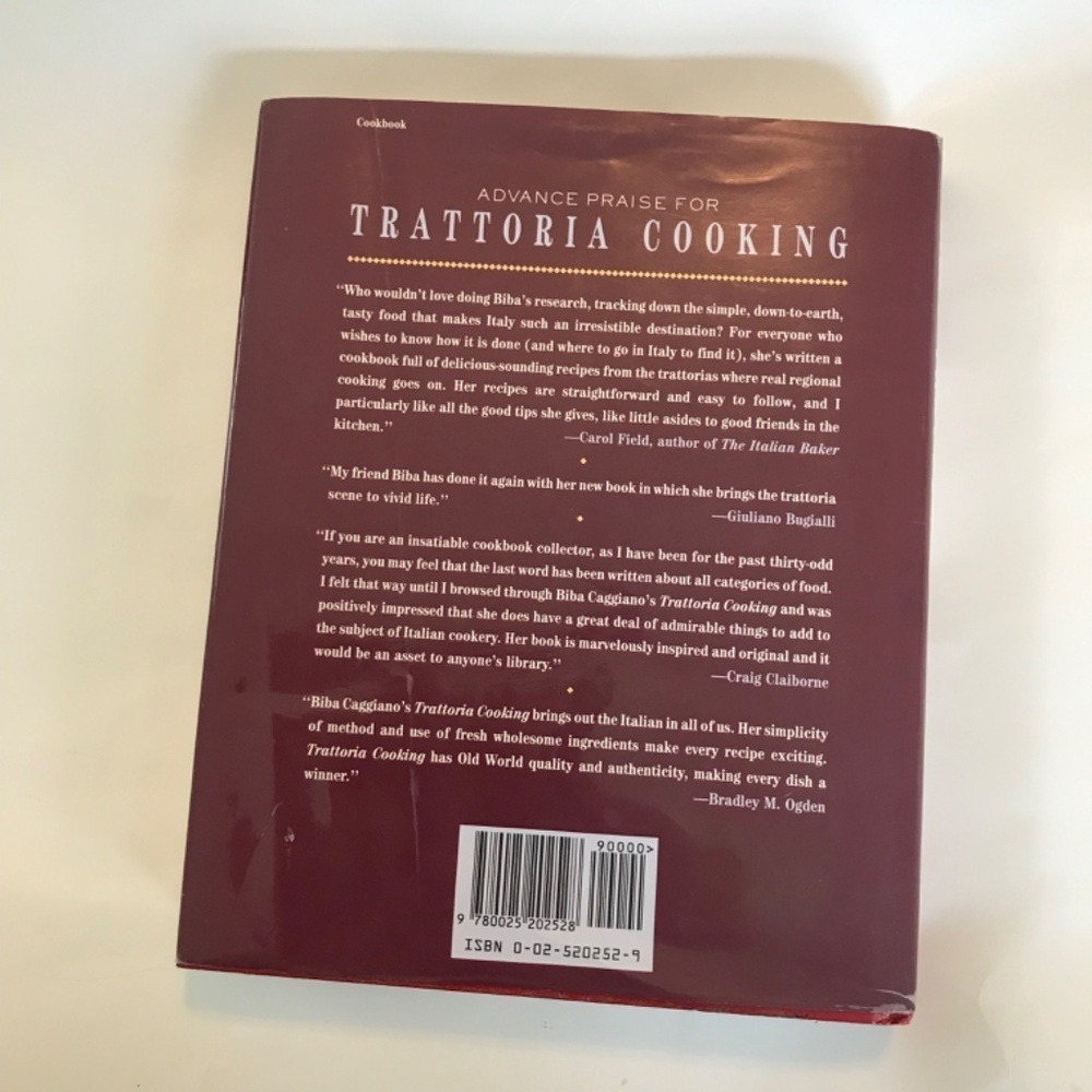 Trattoria Cooking - by Biba Caggiano - MacMillan 1992 - Picture 6 of 6